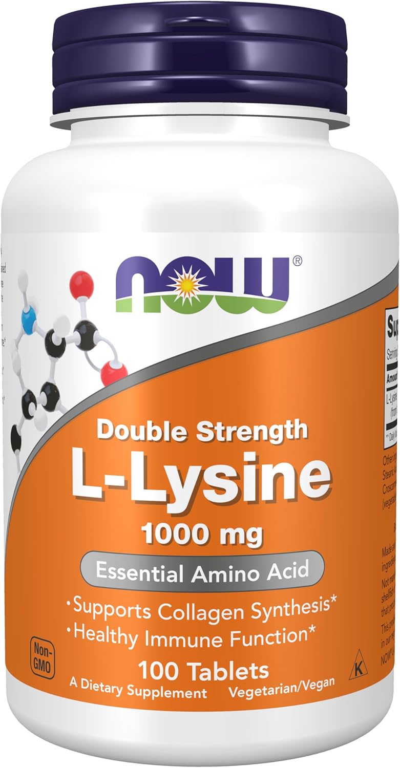 Foods Supplements, (L-Lysine Hydrochloride), Double Strength, Amino Acid!