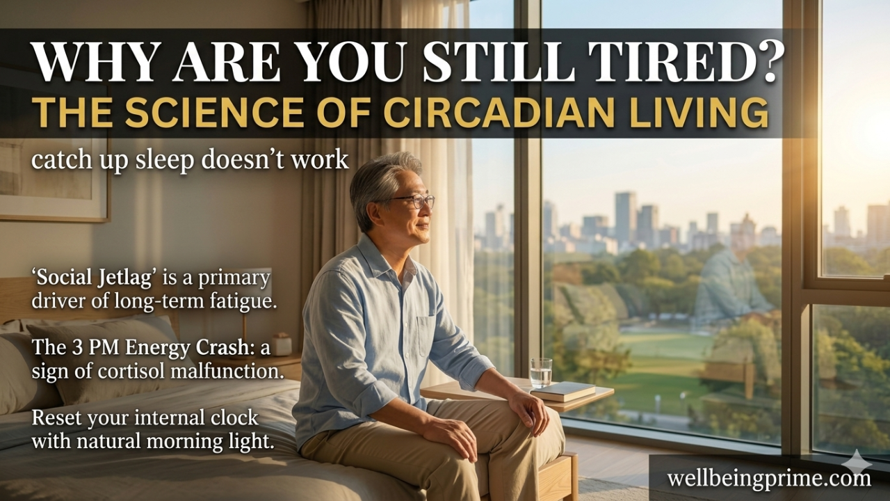 Why Are You Still Tired After Catching Up on Sleep?3 Signs Your Circadian Rhythm Is Out of Sync.