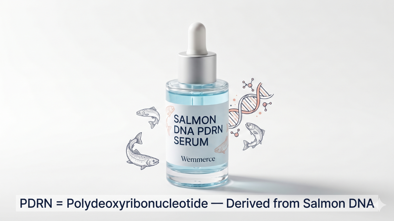 PDRN molecular mechanism and skin repair science