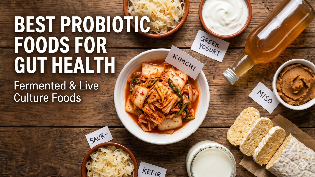 Best Probiotic Foods - BioSchwartz Prebiotic Probiotic Enzymes