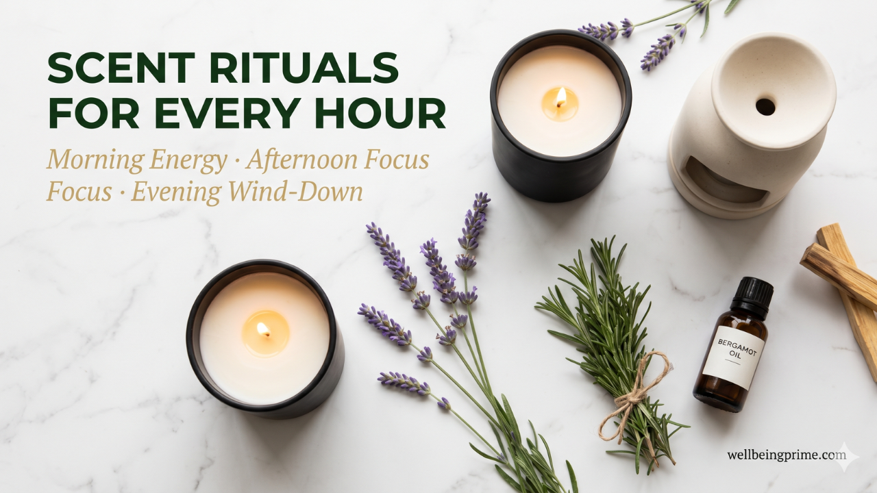 Scent Rituals for Every Hour - Wellness Home Guide | WellbeingPrime