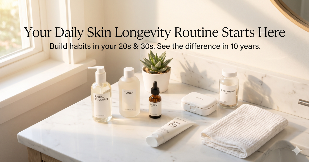 Your Daily Skin Longevity Routine