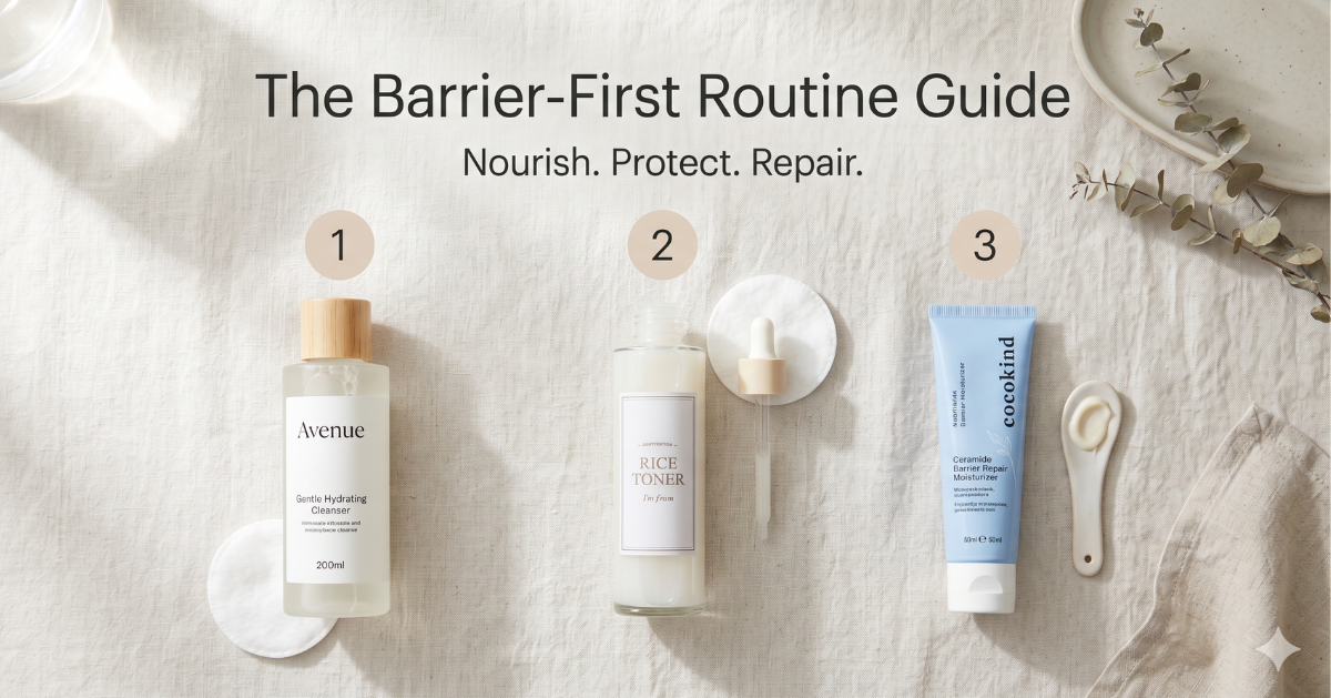 Barrier first skincare routine guide