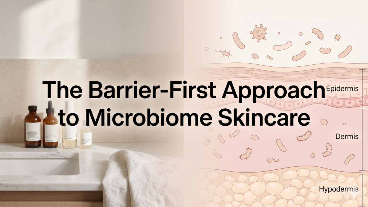 What Is the Skin Microbiome? A Beginner’s Guide to Barrier-First Skincare.