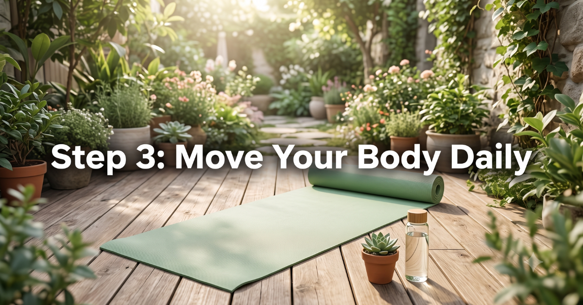 Step 3: Move Your Body Daily