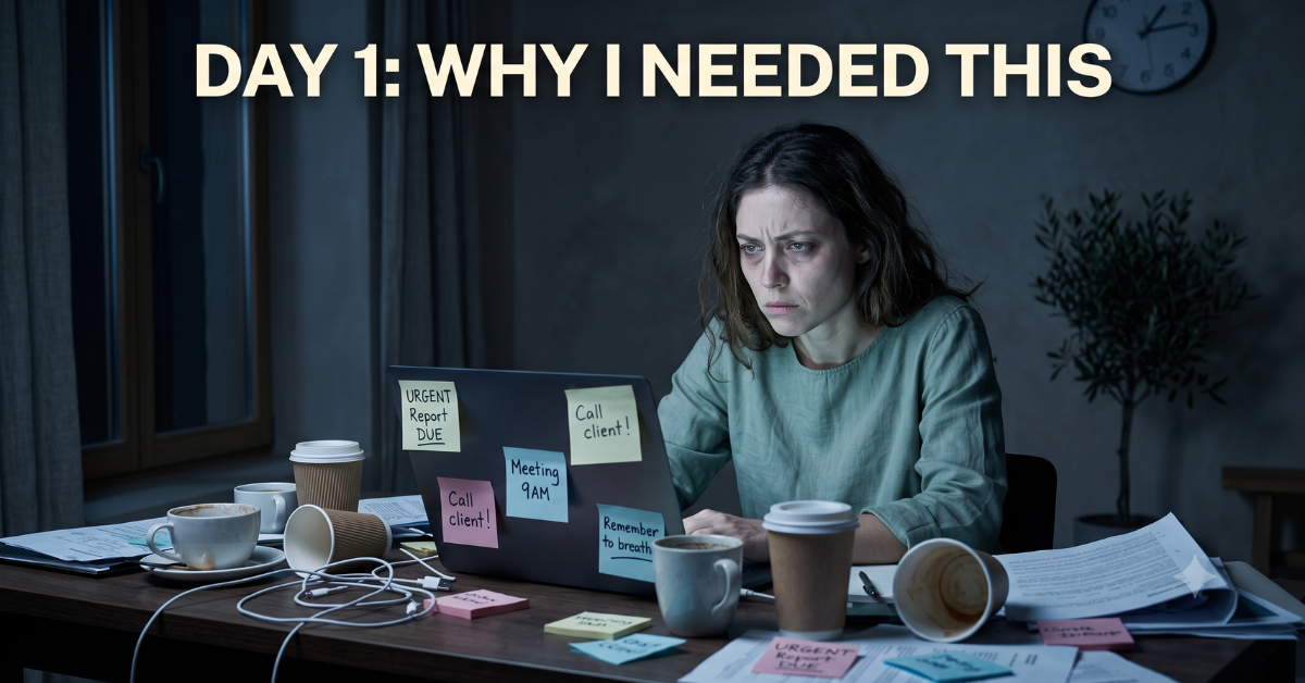 Why I needed a nervous system reset