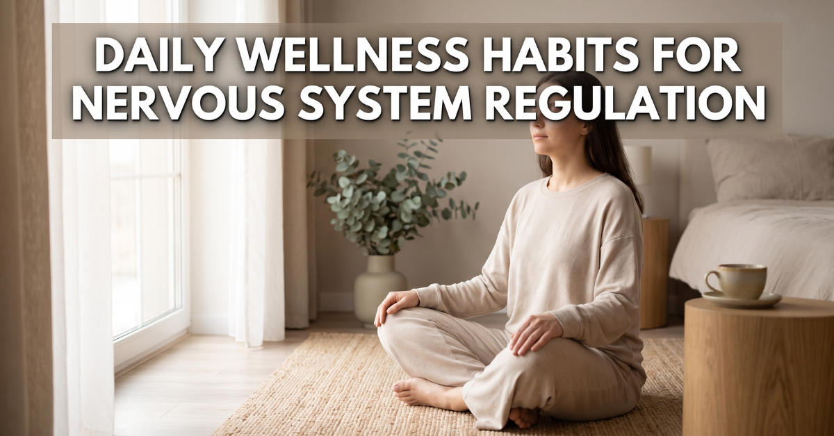 Daily wellness habits for nervous system regulation