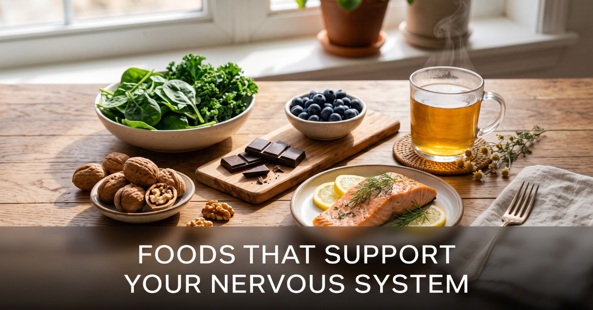 Foods that support the nervous system