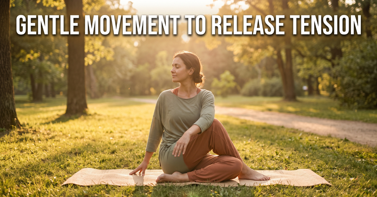 Gentle movement to release nervous system tension