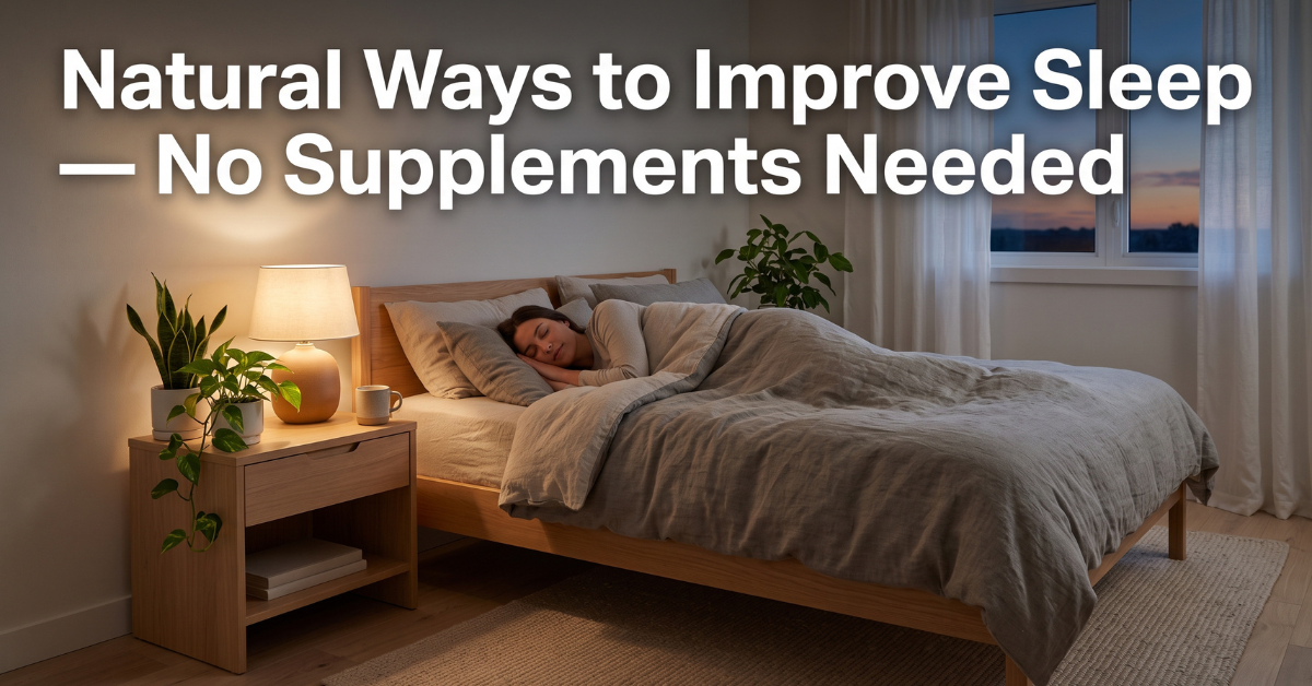 The Science of Sleeping Well: An Ultimate Authority Guide to Natural Sleep Without Supplements.