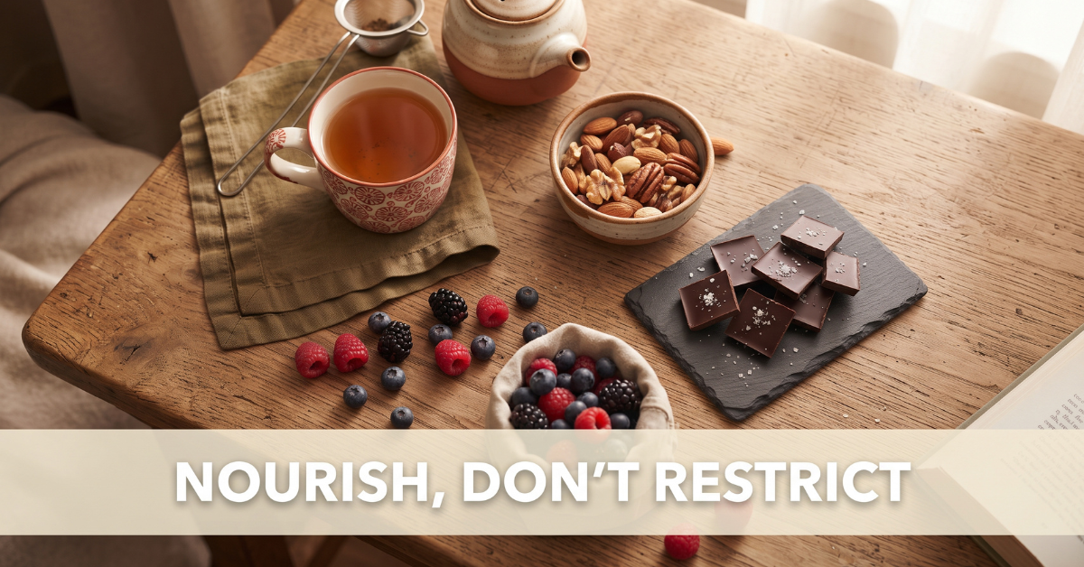 Nourishing foods that support cortisol balance without strict dieting